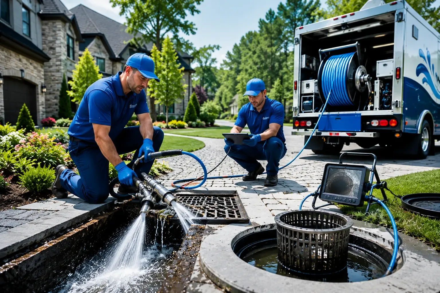 Local outdoor drain cleaning professionals in Merrittstown, PA